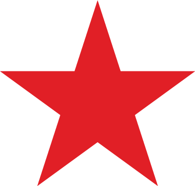 baby red star spinning around the word ultimate