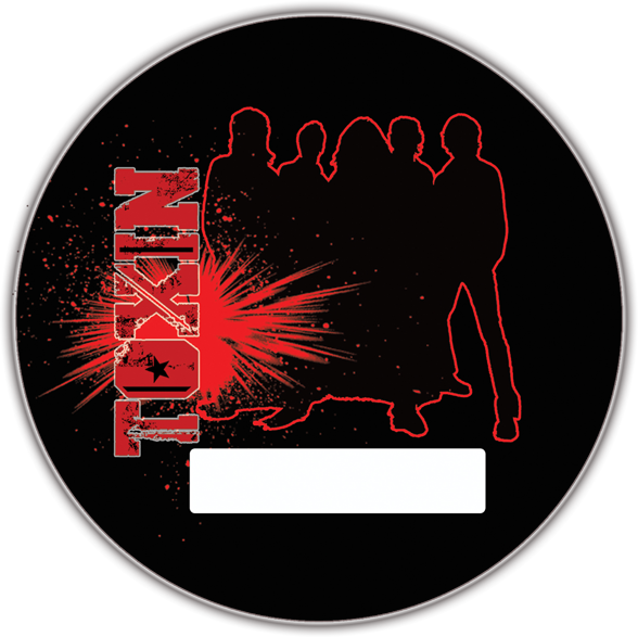 picture of Toxin satin stickie