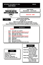 Twister Sister itinerary by MKM